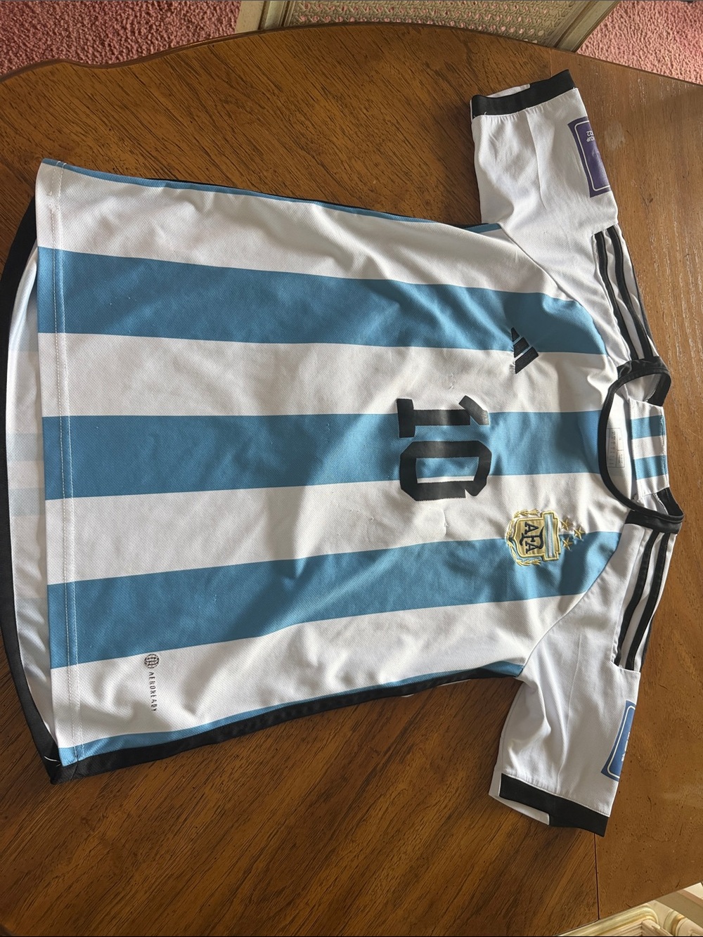 Messi 2022 FIFA World Cup Argentina Soccer Jersey